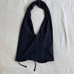 Paloma wool navy halter top
